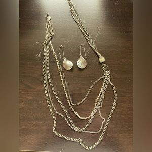 Kenneth Cole necklace and earring set